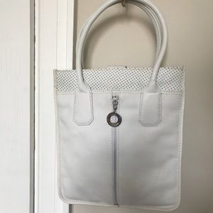 White HIDESIGN hand bag